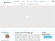 Tablet Screenshot of flamberg.pl