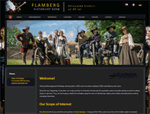 Tablet Screenshot of flamberg.cz